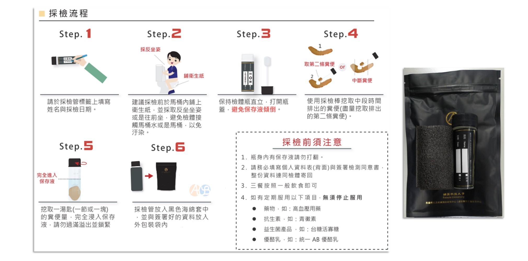 Colon Heal 腸道菌相檢測套組3